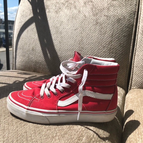 Red Vans - Picture 2 of 4